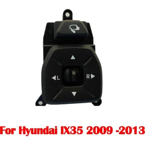For Hyundai IX35 2009 2010 2011 2012 2013 Car Rearview Mirror Folding Switch Side View Mirror Adjustment Control Button