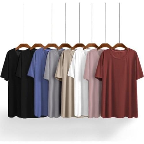 3XL Summer Men T-shirts Ultra-thin Ice Silk Shorts Sleeve Top Tee Casual Outfits Tracksuit Sleepwear Loose Oversized T Shirt