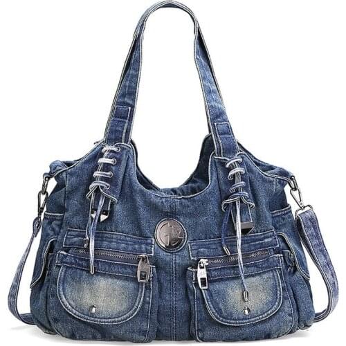 HENGSHENG Blue Women's Bags