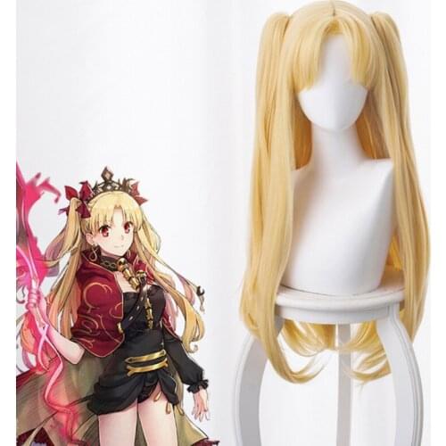 Game Fate Grand Order Cosplay Wigs Ereshkigal Ninkigal Cosplay Wig Heat Resistant Synthetic Wig Hair Halloween Carnival Party