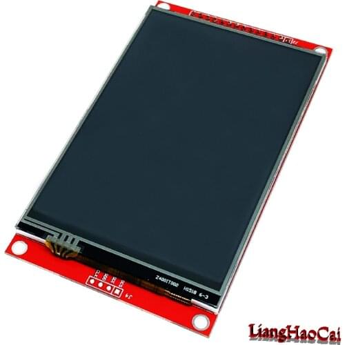 ILI9488 SPI module 3.95 inch 4.0 inch TFT LCD display 320x480 0.5mm pin spacing FPC cable 40 pin with base board adapter connect