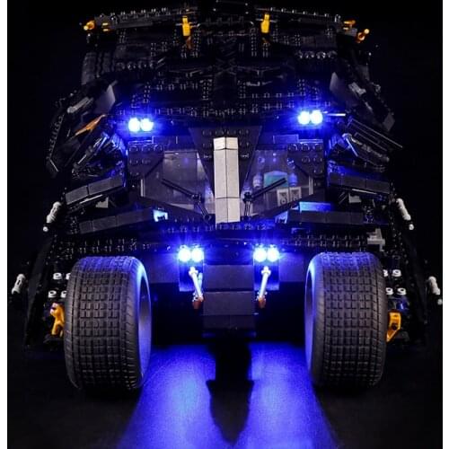 Led Light Set for Lego 76023 7111 Superheroes The Tumbler Batmobile Blocks Technic Building Bricks Toys