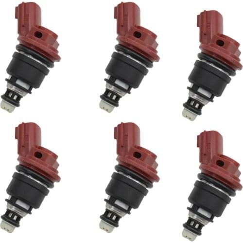 Original 6pc/lot Fuel Injectors For Infiniti I30 1996-1999 For Maxima 1992-1999 1660096E0116600-96E01