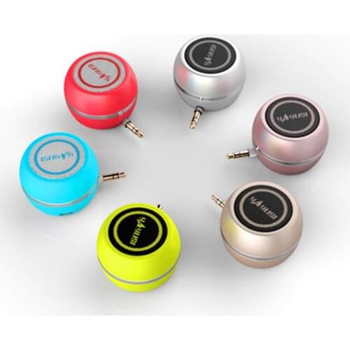 Portable Mini Wireless Speaker Rechargeable 3.5mm Mobile Phone Plug External Amplifier Speaker Bluetooth Audio Vide Speakers