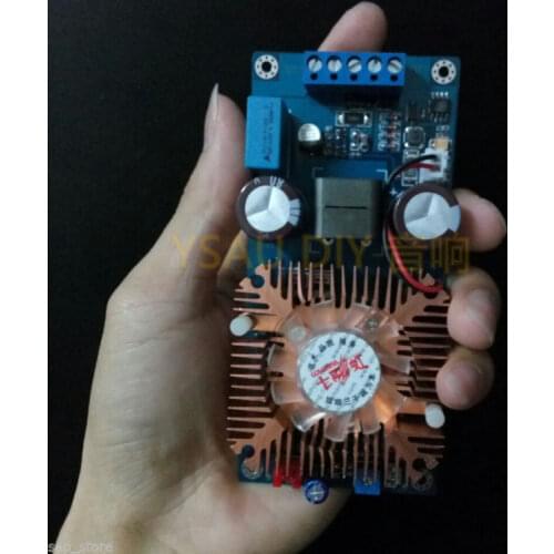 Assembled IRS2092S HIFI class D 500w mono amplifier board amp diy L168-5