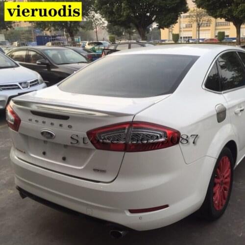 Car Styling For Ford Mondeo 2006-2012 ABS Plastic Material Rear Wing Unpainted Primer Color Rear Spoiler