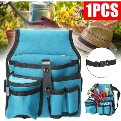 Oxford Tool Bag Belt Waist Pocket Bags Outdoor Waterproof Working Tool Storage Bags Gardening Tool