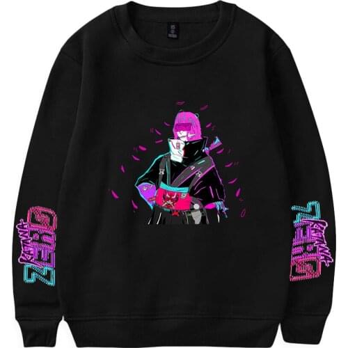 Katana ZERO Crewneck Sweatshirts Women Men Long Sleeve Sweatshirts Hot Sale Casual Streetwear Clothes