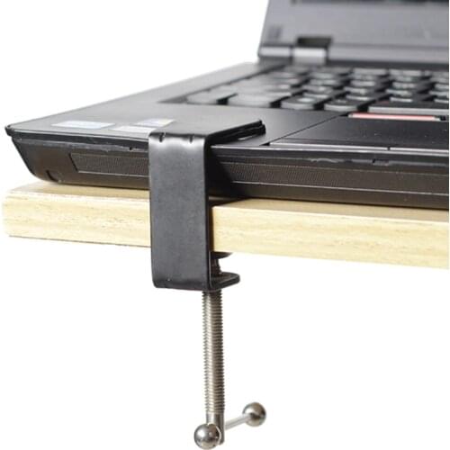 Universal C Shape Table Mount Clamp for Fittings Metal Desk Clip Hose Microphone Stand Base N0PB