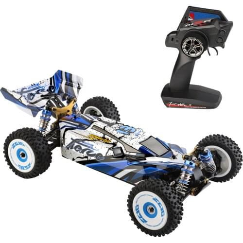 WLtoys RC Car Brushless Motor 1:12 124017 4WD 75km/h High-Speed Off-Road 2.4G Drift Climbing 1/12 RC Racing Cars Child Toy Gifts