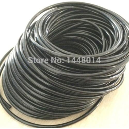 2X3mm UV ink tube / Black ink hose for Mutoh Flora Mimaki Allwin Human Xuli eco solvent / UV printer ink pipe 20M