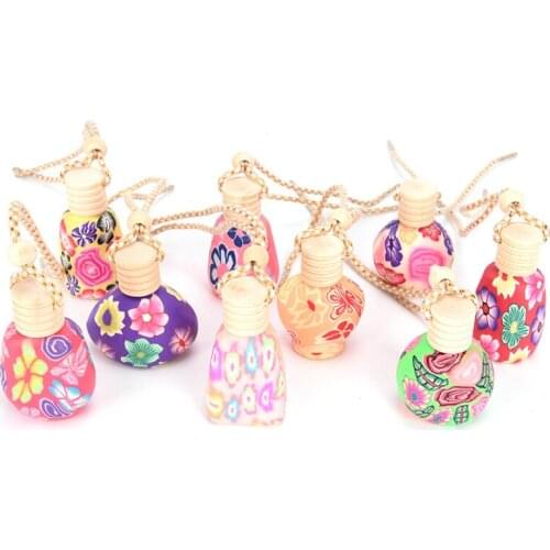 Car-styling Car parfums Classical Car Home Auto Hanging Perfume Scent empty Bottle Air Fresher Pendant without perfume