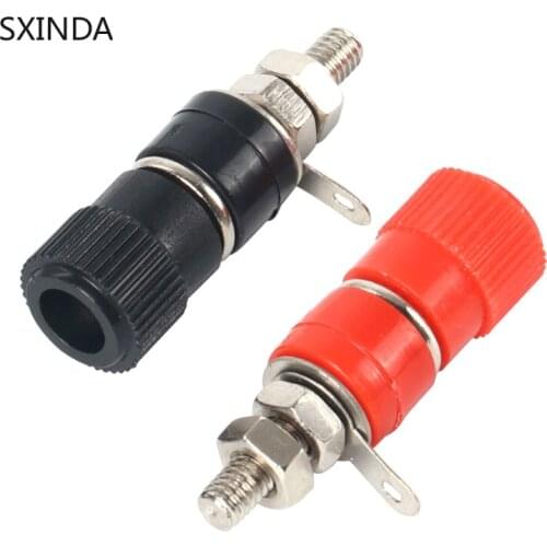 Banana socket JS-910B 919 4mm terminal, terminal block opening 8mm