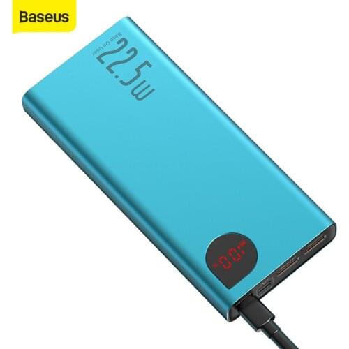 Baseus Power Bank 20000mAh Quick Charge 4.0 USB PD Fast Charging PowerBank Portable External Battery Charger For Xiaomi For iP