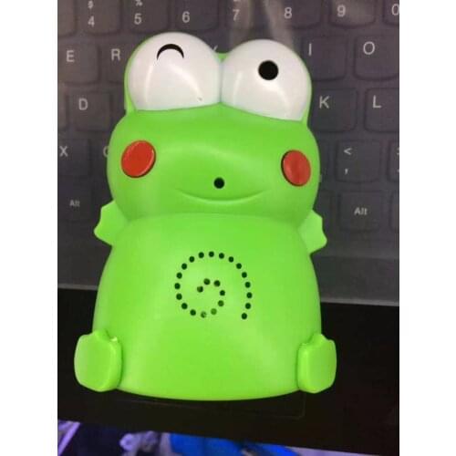 Wireless PIR Doorbell lovely frog design Entry Safety Doorbell Recordable Welcome Chime Alarm