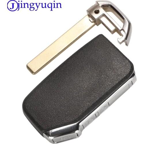 Jingyuqin Remote Flip Folding Car Remote Key For Kia Sportage Ceed Sorento Cerato Forte Case Cover