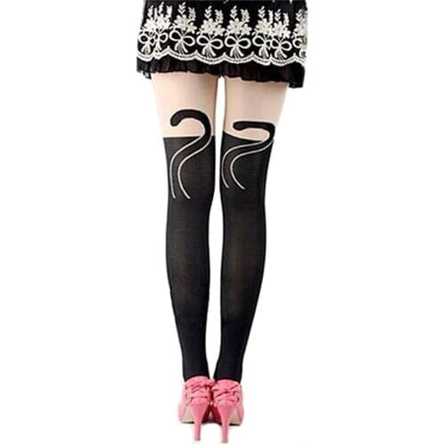 Sexy Tights Women Pantyhos Elastic High Waist Women Pantyhose Skinny Slim Tights