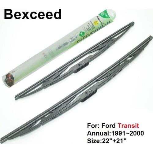 Traditional Wiper Blade for Ford Transit Bexceed of Car Windshield 22"+21" 1991 1992 1993 1994 2000
