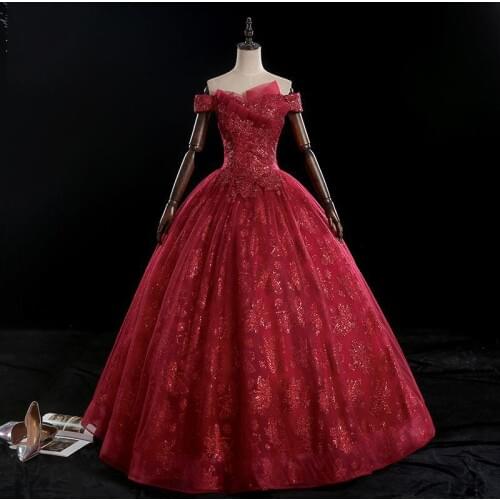 Womens Off Shoulder Dresses VESHJA DASMES China