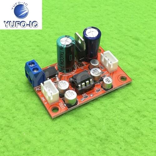 1PCS NE5532/Ad828 Operational Amplifier Front Amplifier Board Single Power Supply Power Amplifier Front Amplifier Module