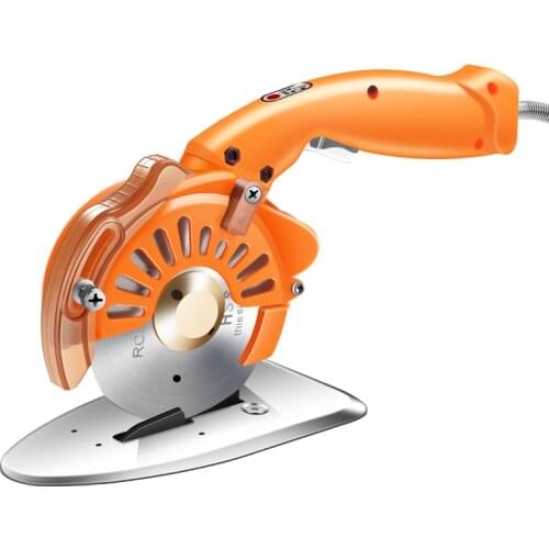 110V/220V Industrial Electric Scissors Cutting Cloth Machine Silent Servo Direct Drive Electric Round Knife Cutting Machine