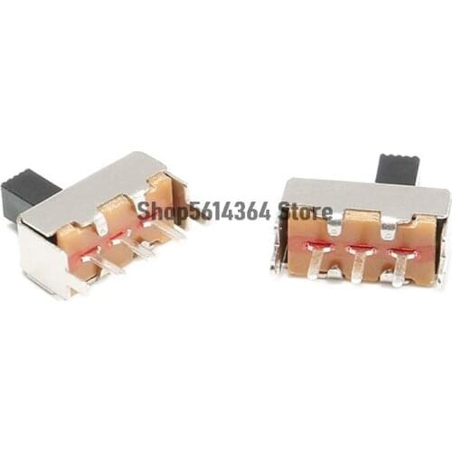 20PCS 2 Position Vertical Slide Switch 3 Pin SS-12F44-G2/G3/G4/G5
