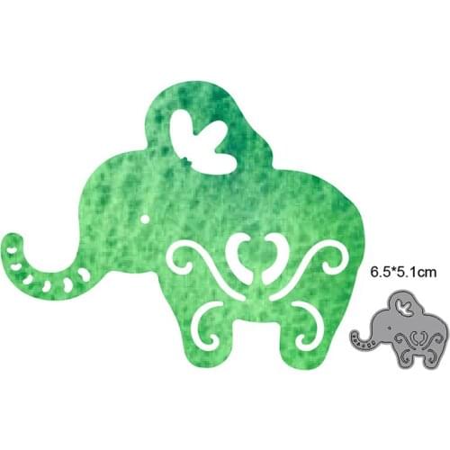 2021 New Craft dies Animals Elephant metal cutting dies cut die mold Scrapbook paper craft knife mould blade punch stencils dies