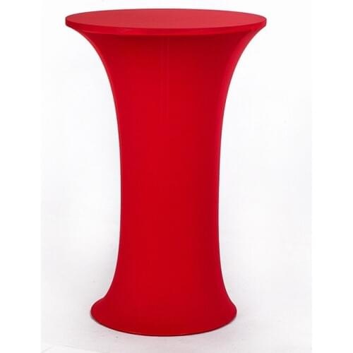 5 sizes 17 colors table cover cocktail table cloth polyester spandex high bar table wedding party hotel table decoration on sale