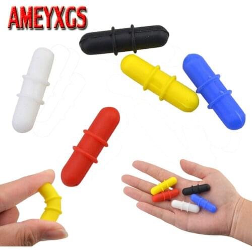 6pcs Compound Bow Stabilizer Bow Body Damping Rubber Shock Absorption Stabilizer Compound Bow Accessory