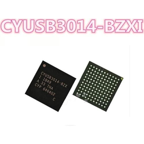 Free shipping: 1PCS CYUSB3014-BZXI CYUSB3014 CYUSB3o14-BZXI CYUSB3O14-BZXI CYUSB3O14 BGA121 usb3.0 chip