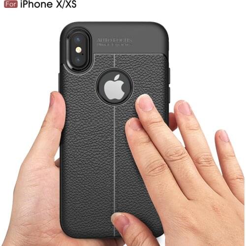 Phone Case for iPhone XR XS Case Silicon Soft Thin Cover for iPhone XS iPhone XS MAX 8 7 6 Plus 5s Case Carbon Bumper Coque Etui