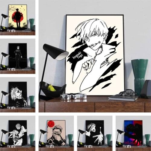 Home Decor HD Print Jujutsu Kaisen Paintings Picture Wall Art Modular Canvas Japanese Anime Posters Modern Bedside Background