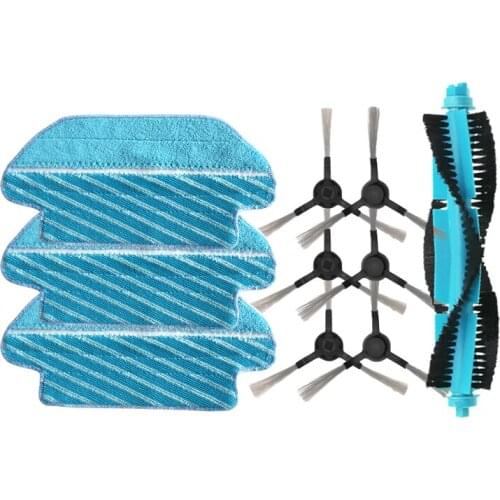 HEPA Filter Roller Brush Mop Pads Cloth for Cecotec Conga 3490 Robotic Vacuum Cleaner Spare Parts Side brush Replacement Kits
