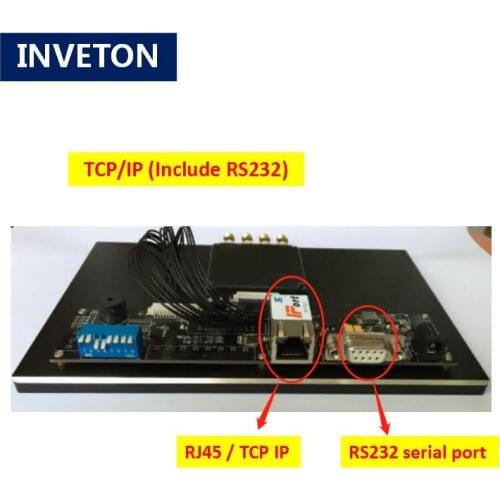 Impinj R2000 long range uhf rfid module 4Ports passive fixed rfid uhf reader+free dogbone smartrac lable bib for timing system