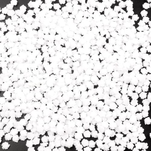 LF 1000Pcs White Resin Flower 5mm Decoration Crafts Flatback Cabochon Embellishments For Scrapbooking Cute Diy Accessories