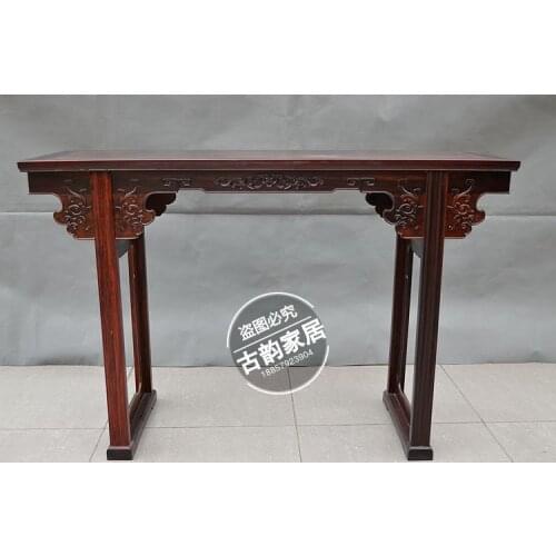 Mahogany furniture Changping head case wood altar altar table nave Chinese antique furniture of Ming and Qing Dynasties shipping