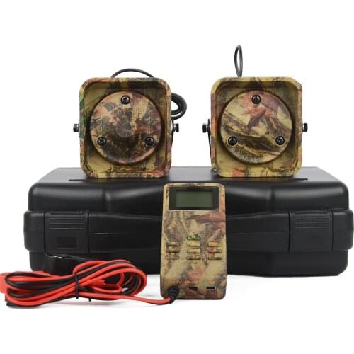 Hunting Duck Decoy Hunting Bird Caller 2*50W 150dB Speaker Sounds Player 200 Bird Voice With Timer ON/OFF Hunting Accessories