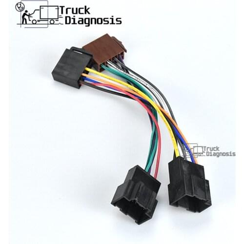 ISO Radio Adapter for CHEVROLET for OPEL Wiring Harness Connector Lead Loom Cable Plug Adaptor Stereo 12-006