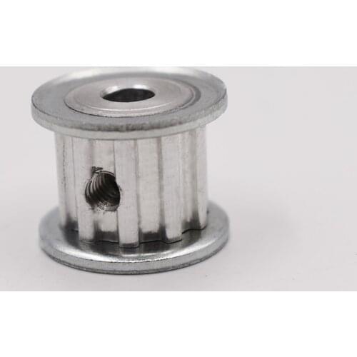 Aluminum Alloy AF Type T5 10 Teeth 5/6/6.35/7/8mm Inner Bore Timing Pulley 11/16mm Width 5mm Pitch Synchronous Wheel