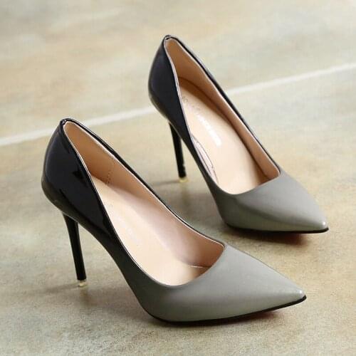 Women High Heels Pumps Pointed Toe Luxury Elegant Lady overheight with Shoes High Heels ladies Pumps sexy pumps W32-18
