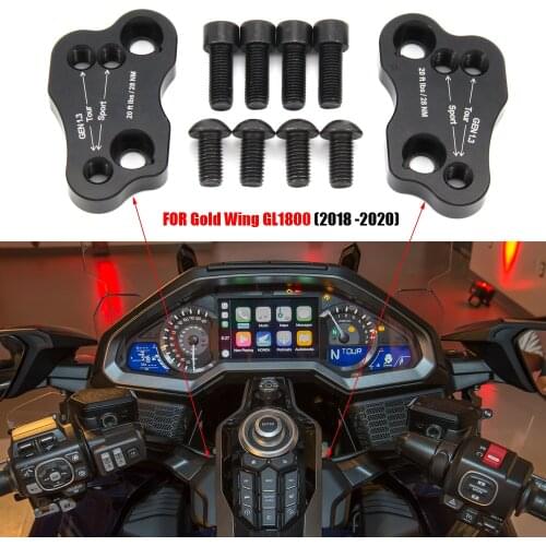 For HONDA Goldwing GL1800 2018 2019 2020 Motorcycle heightened seat cushion Handlebar raising pad