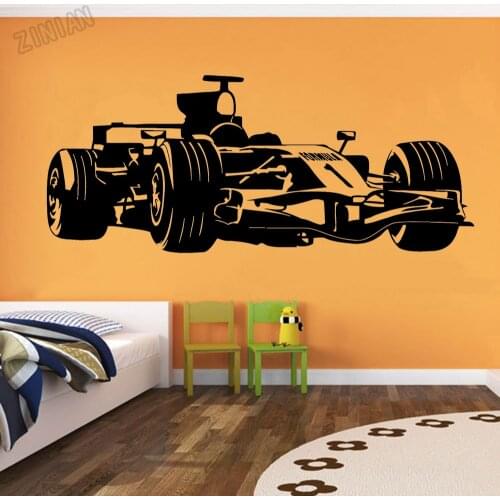 Carting Vinyl Wall Decal For Boy Room Karting Speed Race Car Decor Wall Stickers Modern Living Room Sticker Home Decoration Y292