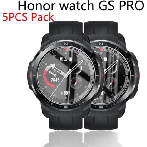 5pcs Pack for Huawei Honor Watch GS Pro X Discovery Tempered Glass Screen Protector 9H Smart watch Protective Glass film