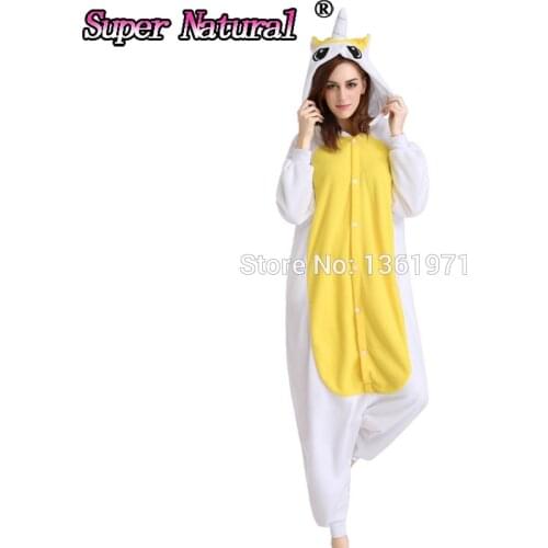 HKSNG Winter Adult Women Girls Cartoon Anime Animal Unicorn Pajamas Onesies Cosplay Homewear For Christmas Kigu