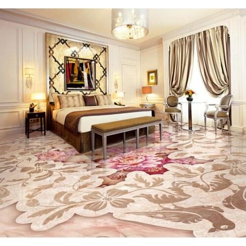 3d flooring wallpaers for living room bathroom Embossed stone mosaic 3 d flooring 3d wall murals wallpaper