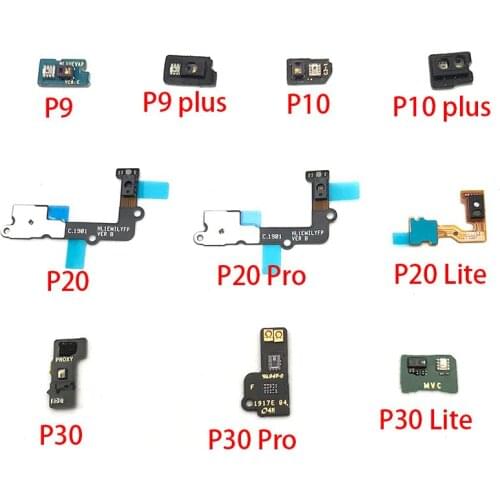 Light Proximity Sensor Flex Ribbon Connector Cable Replacement For Huawei P9 P10 Plus P20 P30 Lite Pro