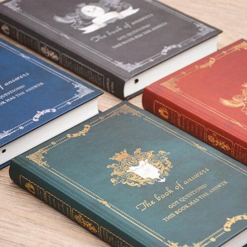 Diary Notepads Stationery A5 Thick European Style Vintage Journal Line Notebook Budget Planner School Office Supplies Sketchbook