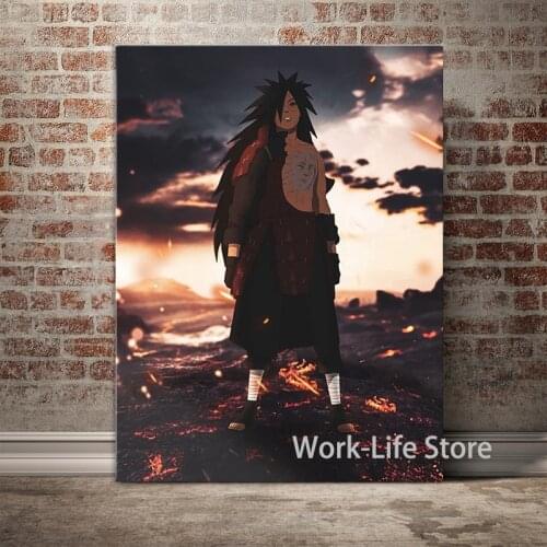 Madara Uchiha Aesthetic Anime Home Decor Canvas Painting Wall Art Pictures Living Room Decoration Art Posters and Prints