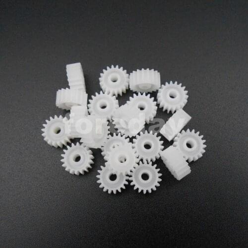 20PCS Plastic Spur Gear (182.5A) 0.5 Modulus Aperture 2.5mm Tight T=18 Gears 0.5M 18T Height 4.5MM 18 Teeth 20PCS/LOT *FD158X20