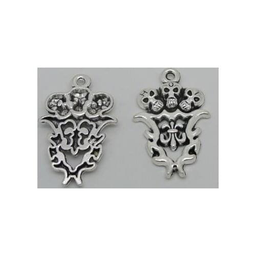 Zinc alloy pendant jewelry accessories diy handmade material charm crown